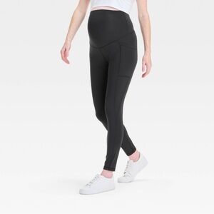 Over Belly High-Rise Performance Pocket
Active Maternity Leggings
